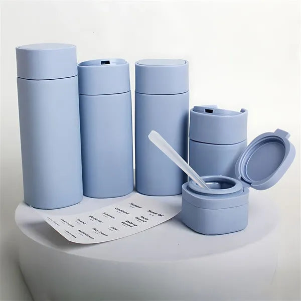 5 Pack Travel Cream Dispenser Bottles Refillable Containers