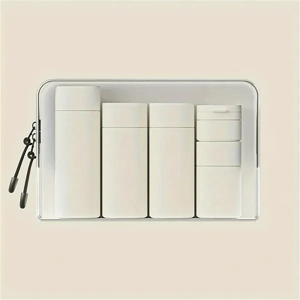 5 Pack Travel Cream Dispenser Bottles Refillable Containers