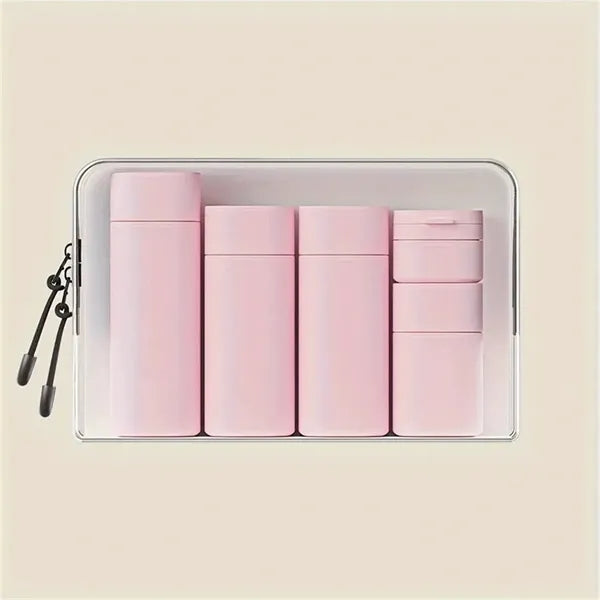 5 Pack Travel Cream Dispenser Bottles Refillable Containers