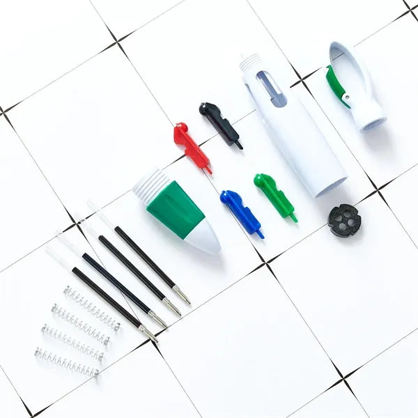 Astro Scribe Multi-Color Clip Pen