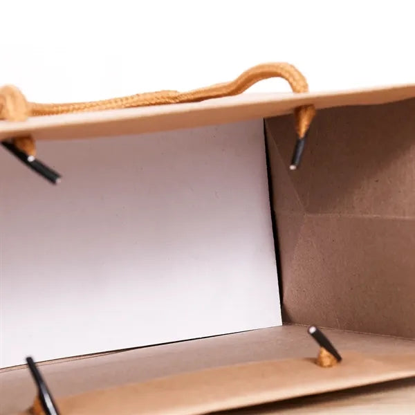Elegant White Kraft Euro-Tote