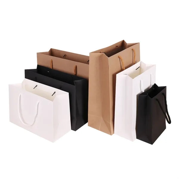 Elegant White Kraft Euro-Tote