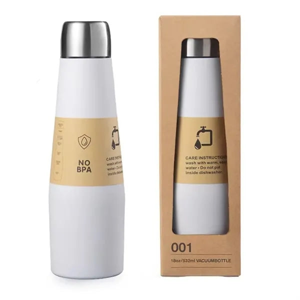 18Oz Premium Stainless Steel Vacuum Water Bottle