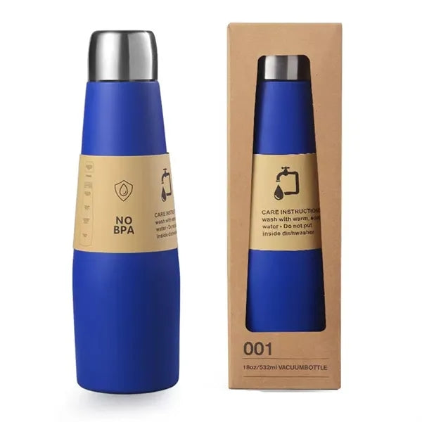 18Oz Premium Stainless Steel Vacuum Water Bottle