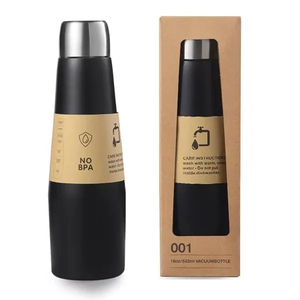 18Oz Premium Stainless Steel Vacuum Water Bottle
