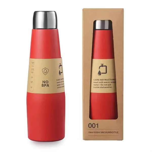 18Oz Premium Stainless Steel Vacuum Water Bottle