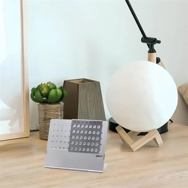 Elegant Perpetual Desk Calendar Office Business Gift