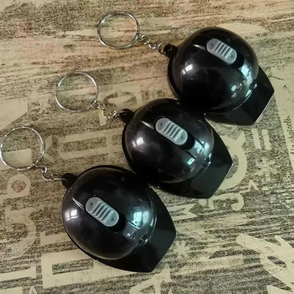 Hard Hat Bottle Opener Keychain with LED Light