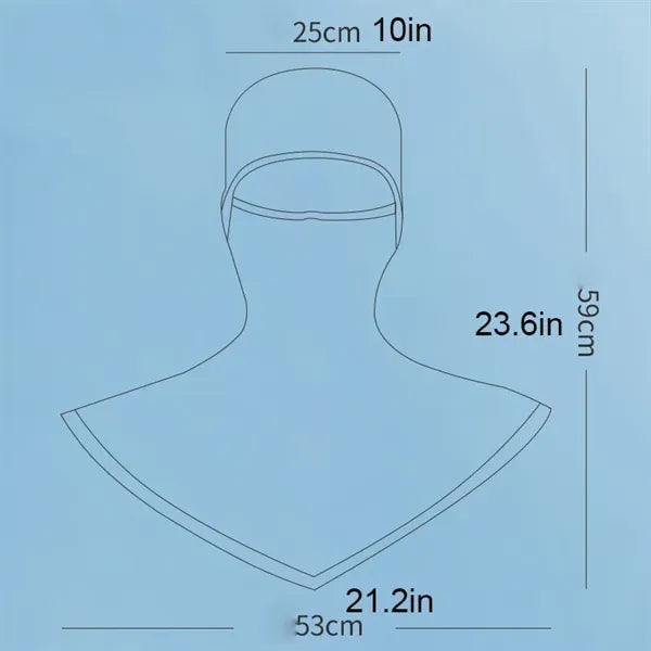 Summer Balaclava Full Face Mask UV Sun Protection