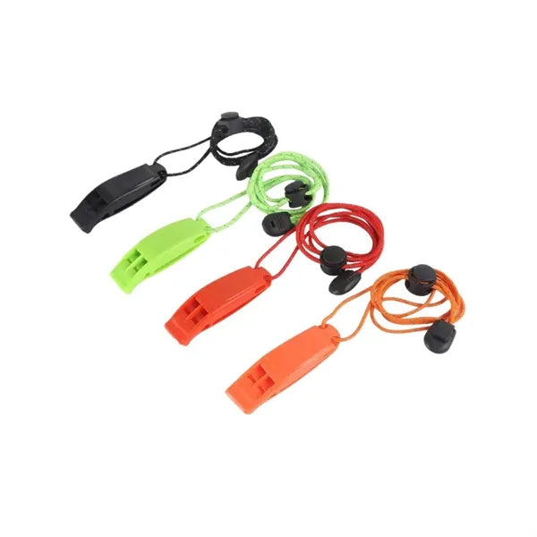Emergency Whistles with Lanyard Safety