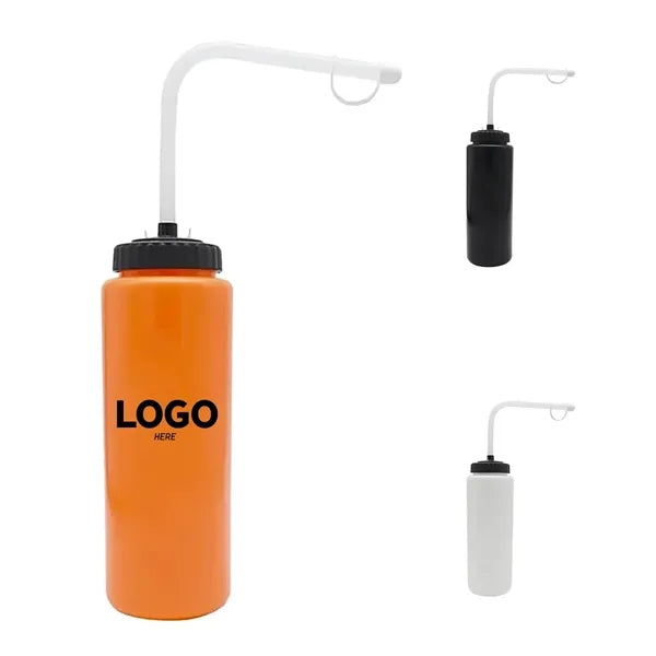 34oz PE Squeeze Sport Water Bottle
