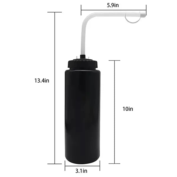 34oz PE Squeeze Sport Water Bottle