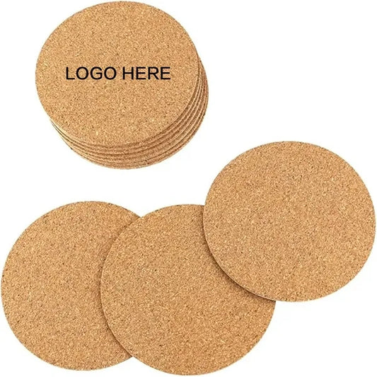 Round Cork Coaster