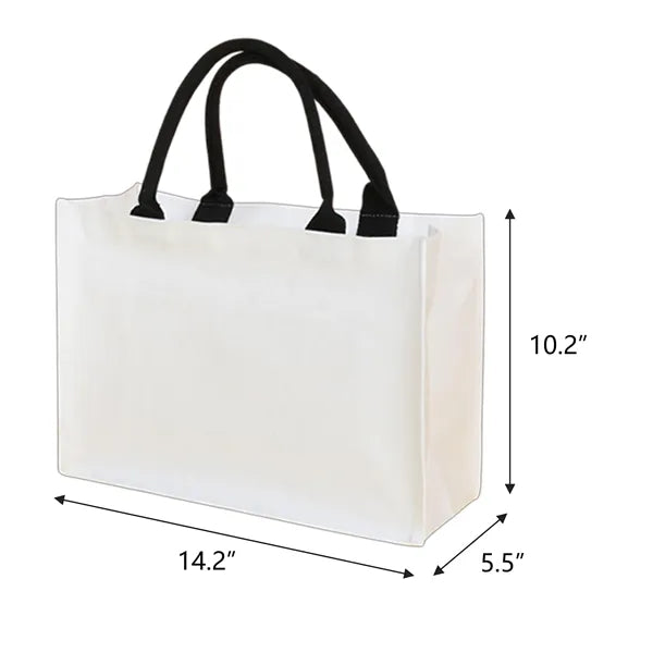 Handheld Canvas Tote Bag