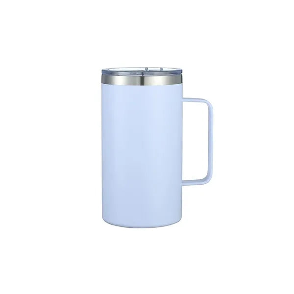 24oz Vacuum Insulated Stainless Steel Coffee Mug with Lid