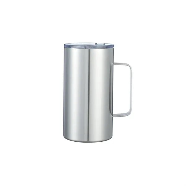 24oz Vacuum Insulated Stainless Steel Coffee Mug with Lid