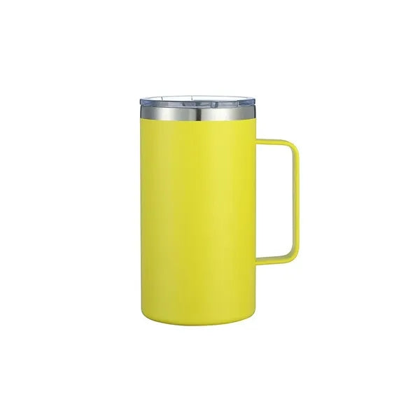 24oz Vacuum Insulated Stainless Steel Coffee Mug with Lid