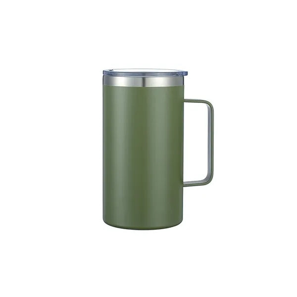 24oz Vacuum Insulated Stainless Steel Coffee Mug with Lid