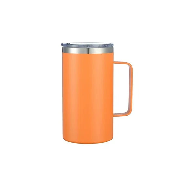 24oz Vacuum Insulated Stainless Steel Coffee Mug with Lid