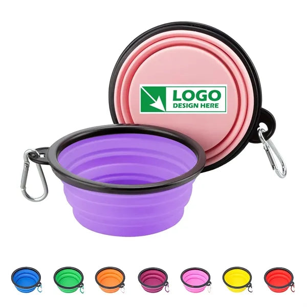 Silicone Collapsible Pet Bowls