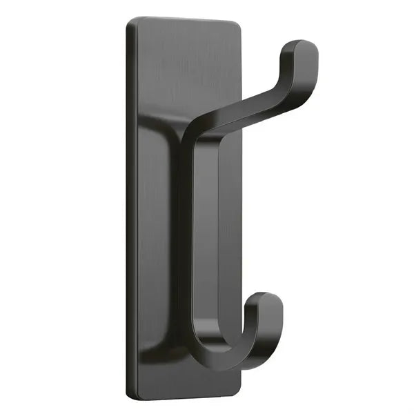 Double Hook Adhesive Duty Aluminum Wall Hanger Use