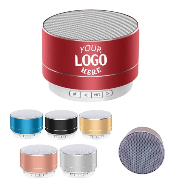 Portable Mini Round HD Stereo Speakers