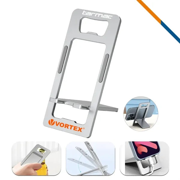 Holdtix Foldable Bottle Opener Phone Stand