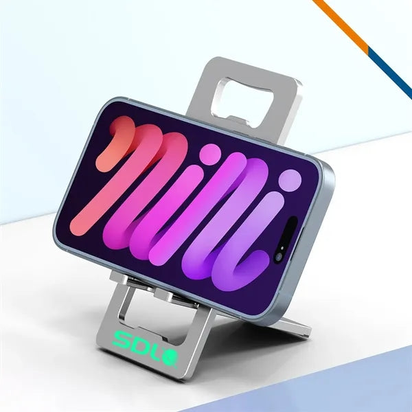 Holdtix Foldable Bottle Opener Phone Stand