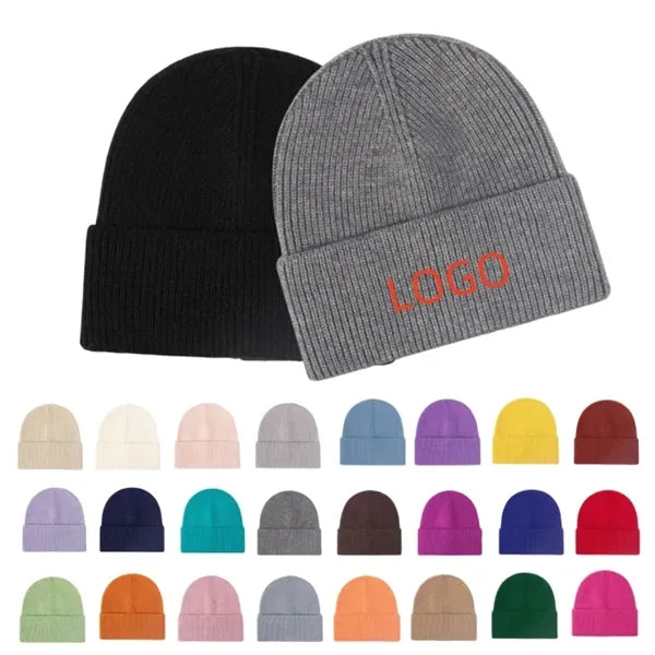 Unisex Knitted Hat Winter Beanies
