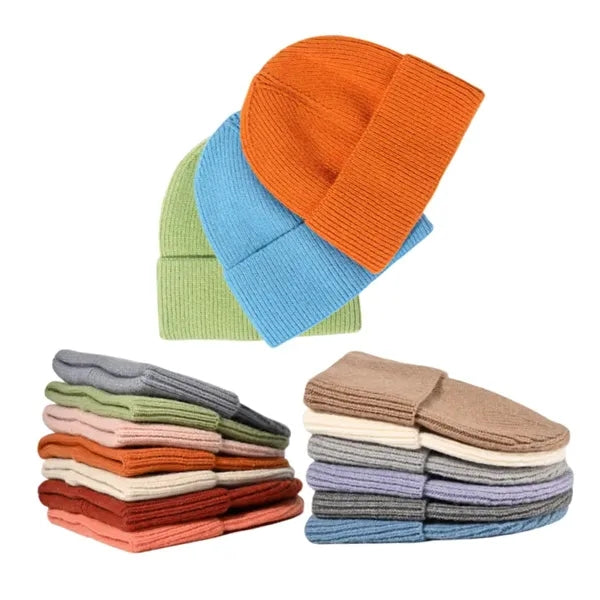 Unisex Knitted Hat Winter Beanies