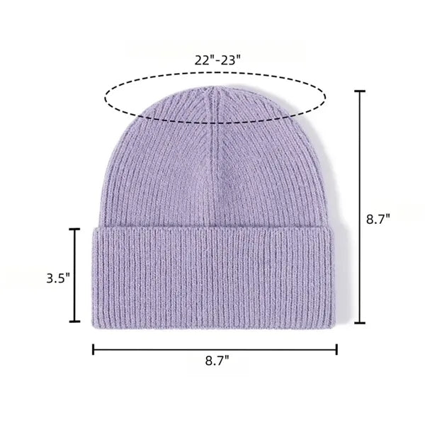 Unisex Knitted Hat Winter Beanies