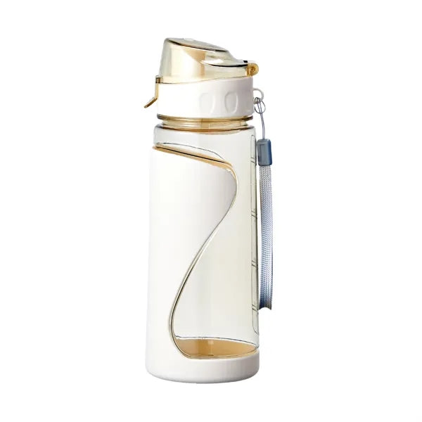 Double-Layer Water Cup With Hanging Rope