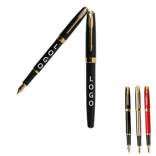 Metal Iridium Nib Fountain Pen With Converter