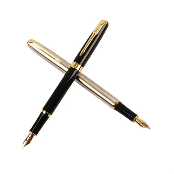 Metal Iridium Nib Fountain Pen With Converter