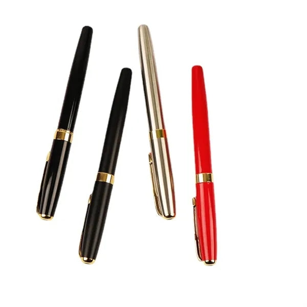 Metal Iridium Nib Fountain Pen With Converter