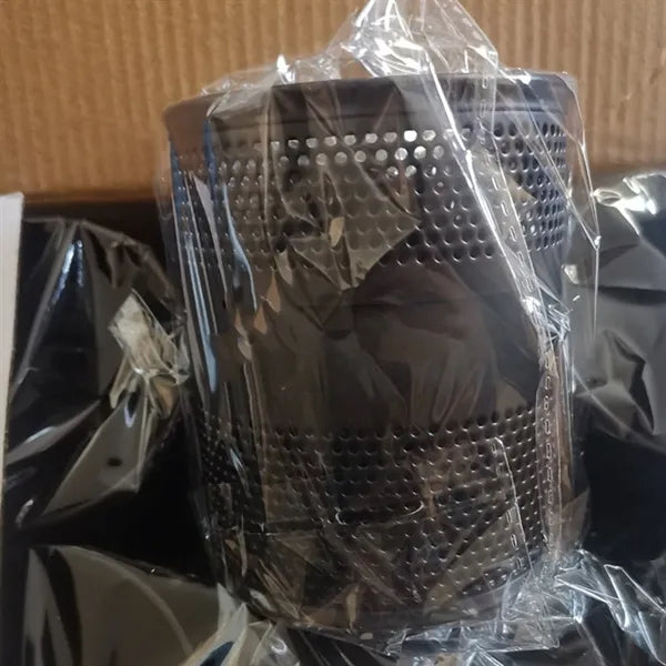 Metal Mesh Pen Cup Cylinder Pencil Holder Desk Organizer