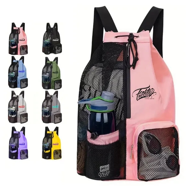Drawstring Wet/Dry Separation Backpack