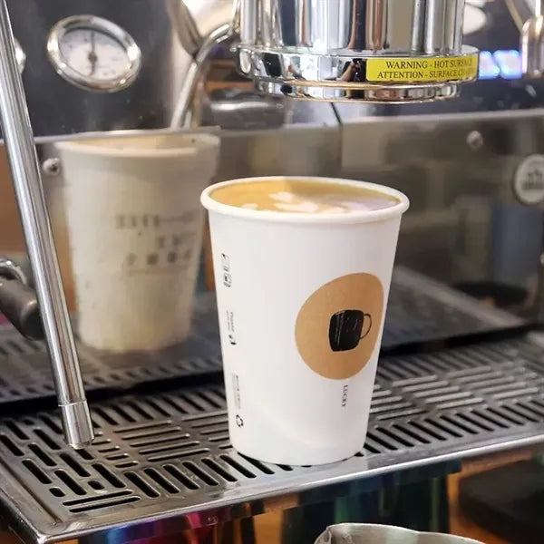 12 oz Flocked Foaming Disposable Paper Cup