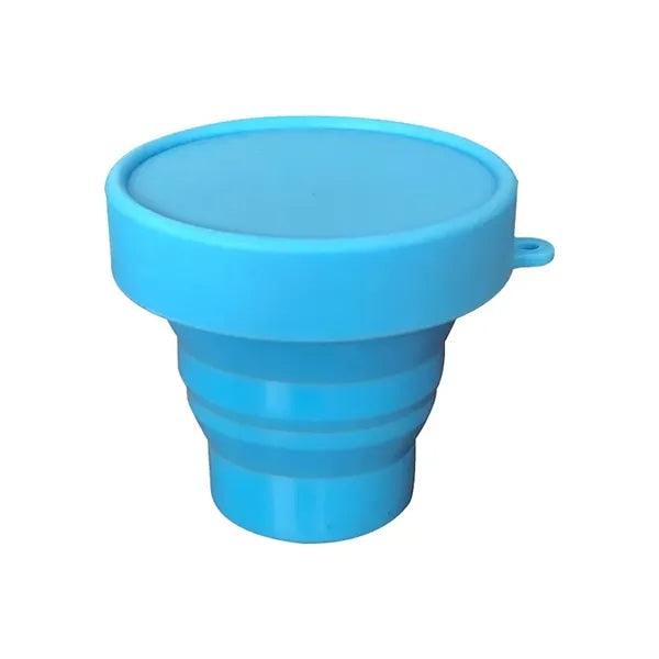 Collapsible Silicone Cup with Lid 170ML