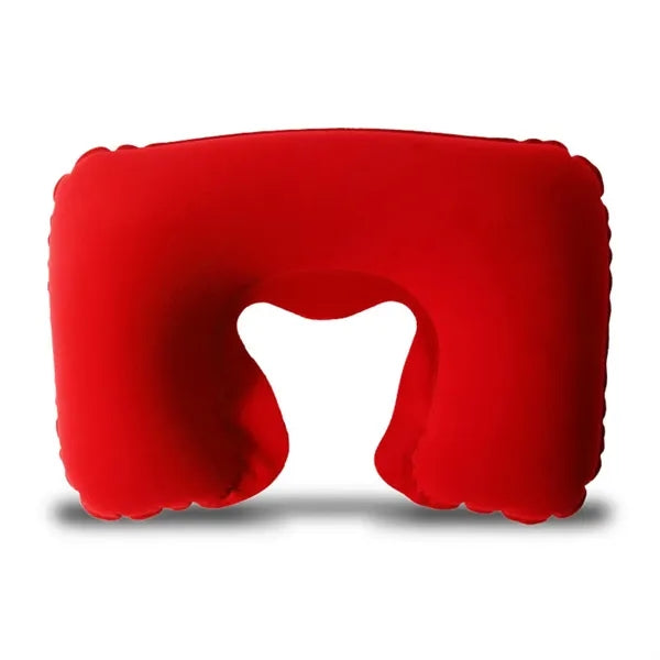 Inflatable U-shaped pillow