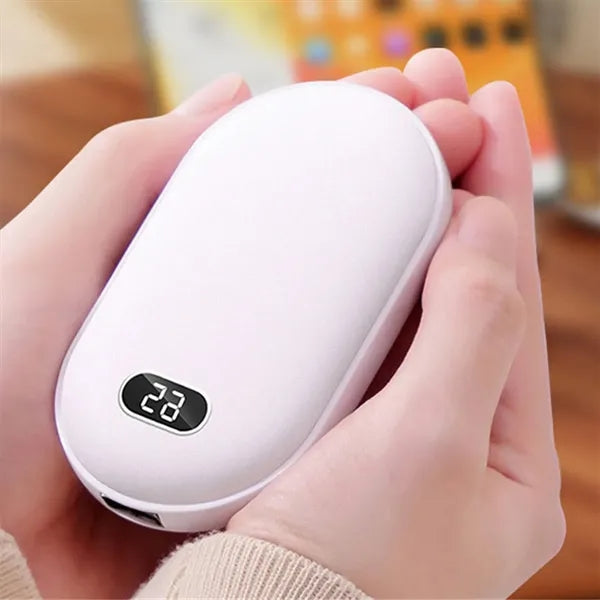 3600mAh Rechargeable Hand Warmer Power Bank Portable Heate