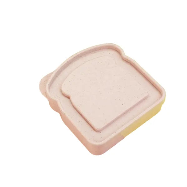 Bamboo fiber portable sandwich box
