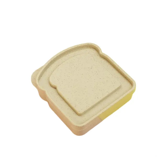 Bamboo fiber portable sandwich box