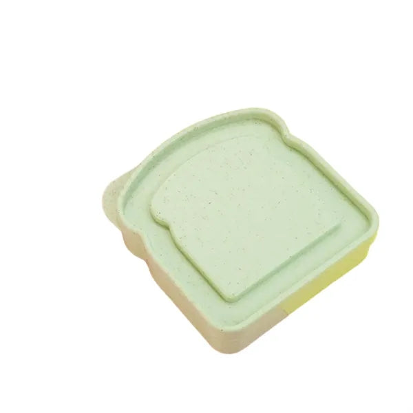 Bamboo fiber portable sandwich box