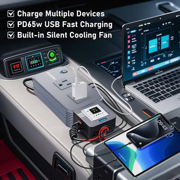 Multifunctional Car Power Inverter