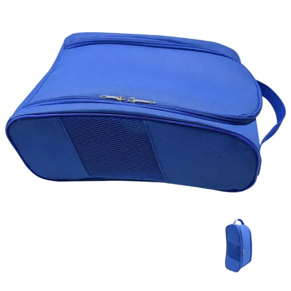 Breathable golf shoe storage bag