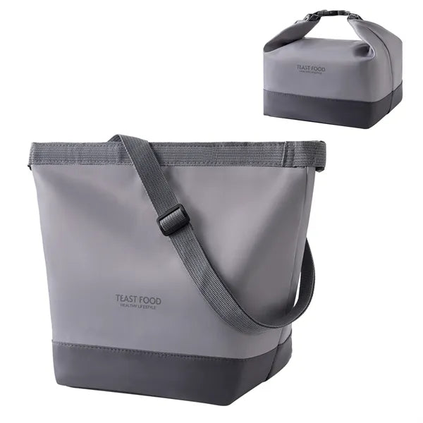 12-Can Insulated Oxford Cooler Bag with Handle & Strap