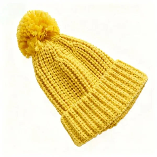 Soft Wool Baby Beanie