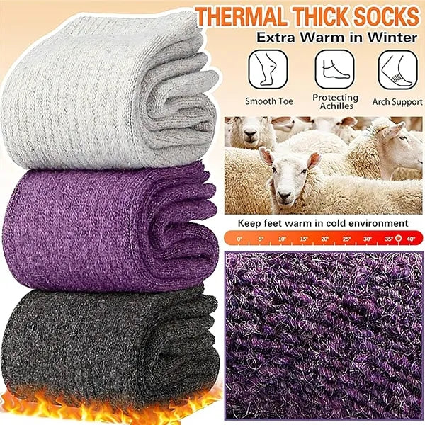 Unisex Warm Winter Thick Boot Hiking Socks
