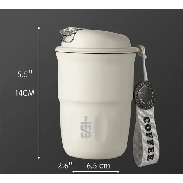 11 Oz Insulated Travel Coffee Tumbler